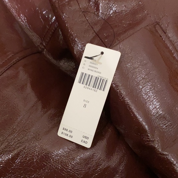 Maeve by Anthropologie Faux leather Mini Skirts - Picture 5 of 5